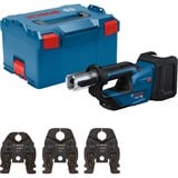 Bosch Batteri-presværktøj GPT 18V-19 Professional solo, 18Volt, Kit M, Presse maskine Blå