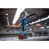 Bosch GWX 18V-15 P PROFESSIONAL vinkelsliber 12,5 cm 11000 rpm 1500 W 2,3 kg Blå/Sort, 11000 rpm, 12,5 cm, Batteri, 2,3 kg, Børsteløs motor