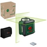 Bosch Krydslini laser UniversalLevel 360, Kryds- & linjelaser Grøn/Sort