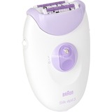 Braun 7500435224970, Epilator Hvid/Lilla