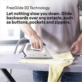 Braun CareStyle Compact IS 2143, Damp strygejern station Hvid/Blå