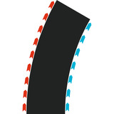 Carrera HYBRID Kurver Radius 30°, Racerbane 
