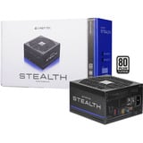 Chieftec Stealth 1000W, PC strømforsyning Sort
