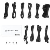 Chieftec Stealth 1000W, PC strømforsyning Sort