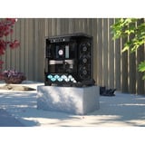 Corsair NAUTILUS 240 RS LCD, Vandkøling Sort