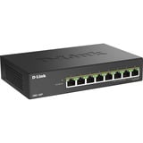 D-Link DMS-108P/E netværksswitch Ikke administreret 2.5G Ethernet (100/1000/2500) Strøm over Ethernet (PoE) Sort Ikke administreret, 2.5G Ethernet (100/1000/2500), Strøm over Ethernet (PoE)