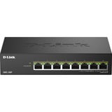 D-Link DMS-108P/E netværksswitch Ikke administreret 2.5G Ethernet (100/1000/2500) Strøm over Ethernet (PoE) Sort Ikke administreret, 2.5G Ethernet (100/1000/2500), Strøm over Ethernet (PoE)