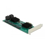 DeLOCK 8-port SATA PCI Express x1 kort, Controller 