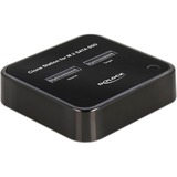 DeLOCK USB 3.0 Docking- og klonstation M.2 SATA, Docking station Sort