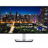 Dell U3225QE, LED-skærm Sølv/Sort