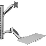 Digitus DA-90354 skærmbeslag og -stativer 68,6 cm (27") Sølv Væg, Wall Mount Sølv, 8 kg, 43,2 cm (17"), 68,6 cm (27"), 100 x 100 mm, Højdejustering, Sølv