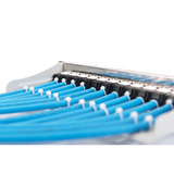 Digitus Modulært patchpanel, 12-porte, ubesat, Patch Panel grå