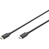 Digitus USB 3.2 Gen 2 tilslutningskabel USB-C > USB-C Sort