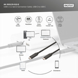 Digitus USB 3.2 Gen 2 tilslutningskabel USB-C > USB-C Sort