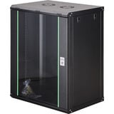 Digitus Vægkasse Dynamic Basic Serie - 600x450 mm (BxD), IT kabinet Sort