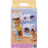 EPOCH Sylvanian Families - Vaskemaskine & Støvsuger, Bygge legetøj 