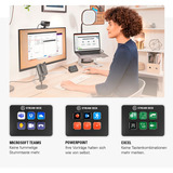 Elgato Stream Deck Mini tastatur USB Sort Sort, Mini, Ledningsført, USB, Sort