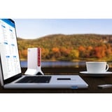 FRITZ! 6820 LTE Mesh Wi-Fi-systemer, WIRELESS LTE router Hvid/Rød, Box 6820 LTE, Hvid, Intern, Mesh-router, Enkelt band (2,4 GHz), Wi-Fi 4 (802.11n), 450 Mbit/s