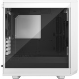 Fractal Design Meshify 2 Mini White TG Clear Tint, Towerkabinet Hvid