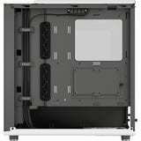 Fractal Design North Chalk White TG Clear, Towerkabinet Hvid/træ