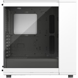 Fractal Design North Chalk White TG Clear, Towerkabinet Hvid/træ