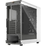 Fractal Design North Chalk White TG Clear, Towerkabinet Hvid/træ