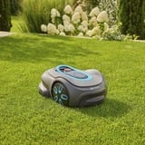 GARDENA Robotplæneklipper smart SILENO max 1.500m², Robot plæneklipper grå/Turkis