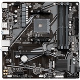 GIGABYTE B550M K, Bundkort 