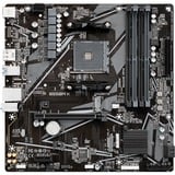 GIGABYTE B550M K bundkort AMD B550 Stik AM4 micro ATX AMD, Stik AM4, AMD Ryzen 3000 Series, AMD Ryzen 4000 Series, AMD Ryzen 5000 Series, Stik AM4, DDR4-SDRAM, 128 GB