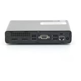HP ProDesk 600 G4 DM Renoveret, Mini-PC Sort/Sølv