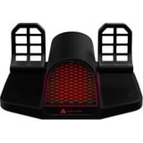 Honeycomb Aeronautical Charlie Rudder Pedals, Pedaler Sort