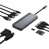 ICY BOX IB-DK4062-CPD, Docking station aluminium