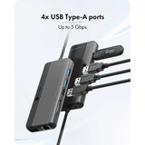 ICY BOX IB-DK4062-CPD, Docking station aluminium