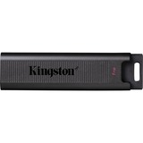 Kingston DataTraveler Max USB-nøgle 1000 GB USB Type-C Sort, USB-stik Sort, 1000 GB, USB Type-C, 1000 MB/s, Glide, 12 g, Sort