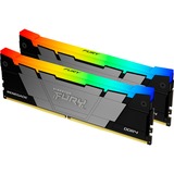 Kingston FURY KF436C16RB2AK2/16, Hukommelse Sort