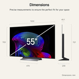LG OLED55C6ELB.AEUD, OLED-TV Sort