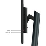 Lenovo P24h-30 (D22238QP0), LED-skærm Sort
