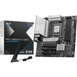 MSI PRO B860M-A WIFI bundkort Intel B860 LGA 1851 (Socket V1) micro ATX Sølv, Intel, LGA 1851 (Socket V1), Intel Core Ultra (Series 2), LGA 1851, 256 GB, DDR5-SDRAM
