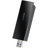 Netgear Nighthawk AX1800 trådløs router Dual-band (2,4 GHz / 5 GHz) Sort, Wi-Fi-adapter Sort, Wi-Fi 6 (802.11ax), Dual-band (2,4 GHz / 5 GHz), Sort, Bærbar router