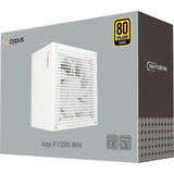 Ocypus Iota P1200 White, PC strømforsyning Hvid