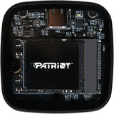 Patriot PDP31 Portable SSD 1 TB, Solid state-drev Sort/Rød