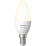 Philips Hue 8719514320628A Intelligent Belysning, LED-lampe Philips Hvide Hue pærer 8719514320628A, Smart pære, Bluetooth/Zigbee, Hvid, LED, E14, Lys