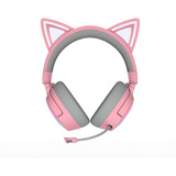 Razer Kraken Kitty V3 Pro Quartz, Gaming headset Rosa/grå