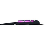 Razer Ornata V3 tastatur USB QWERTZ Tysk Sort, Gaming-tastatur Sort, DE-layout, Razer Hybrid Mecha Membran, Fuld størrelse (100 %), USB, Membran, QWERTZ, RGB LED, Sort