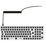 Sharkoon SKILLER SGK50 S2 Barebone, Gaming-tastatur Hvid
