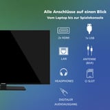 Telefunken XF40VP750M, LED-tv Sort