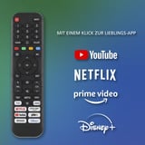 Telefunken XF40VP750M, LED-tv Sort