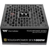 Thermaltake Toughpower SFX 1000W, PC strømforsyning Sort