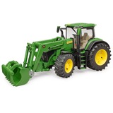 bruder John Deere 7R 350 med frontlæsser, Model køretøj Grøn