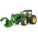 bruder John Deere 7R 350 med frontlæsser, Model køretøj Grøn